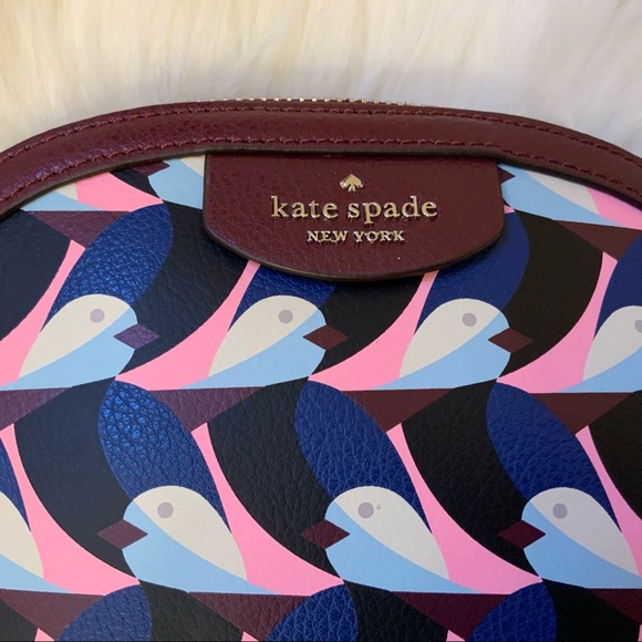 Kate Spade Sylvia Geo Birds Dome Crossbody Bag NWT - Picture 6 of 14